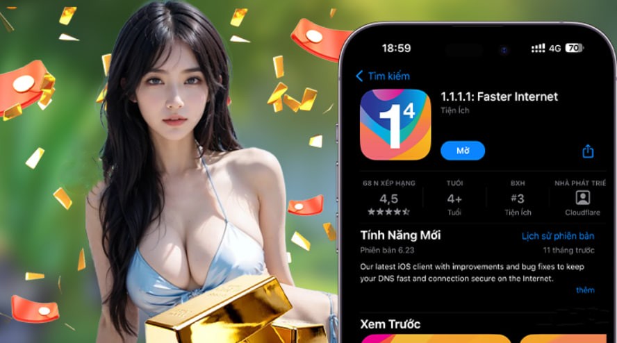Hình ảnh quảng cáo của 123win hiển thị nền tảng và các lợi ích